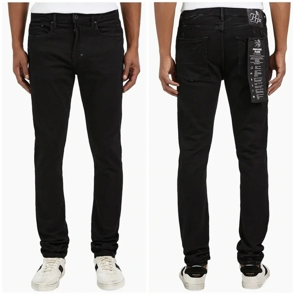 PRPS Other - Prps Windsor Tapered Skinny Fit Jeans Black Men's Size 42 Stretch Streetwear